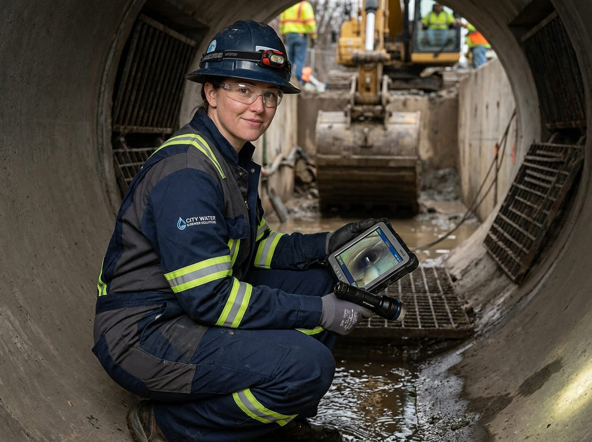 Sewer Line Inspection & Replacement in Ross